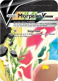 Morpeko V-Union - SWSH215 - SWSH: Sword & Shield Promo Cards - Pokemon card