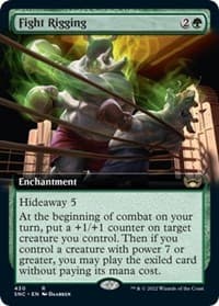 Fight Rigging (Extended Art) - Streets of New Capenna - Magic: The Gathering card