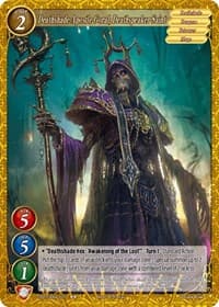 Deathshade Apostle Goral, Deathspeaker Saint - Become the Hero! - Gate Ruler card