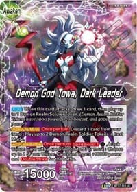 Towa // Demon God Towa, Dark Leader - Ultimate Squad - Dragon Ball Super: Masters card