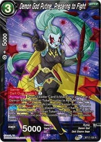 Demon God Putine, Preparing to Fight - Ultimate Squad - Dragon Ball Super: Masters card