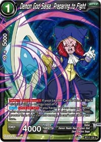 Demon God Salsa, Preparing to Fight - Ultimate Squad - Dragon Ball Super: Masters card
