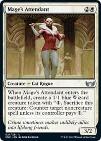 Mage's Attendant - Streets of New Capenna - Magic: The Gathering card