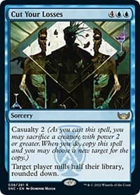 Cut Your Losses - Streets of New Capenna - Magic: The Gathering card