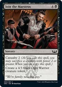 Join the Maestros - Streets of New Capenna - Magic: The Gathering card
