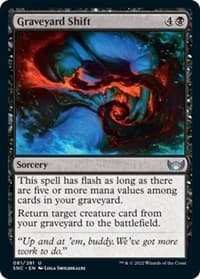 Graveyard Shift - Streets of New Capenna - Magic: The Gathering card