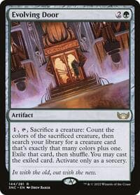 Evolving Door - Streets of New Capenna - Magic: The Gathering card