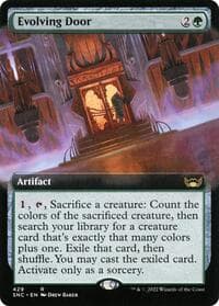 Evolving Door (Extended Art) - Streets of New Capenna - Magic: The Gathering card