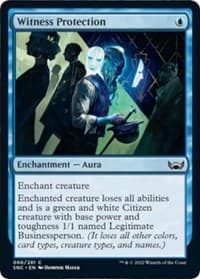 Witness Protection - Streets of New Capenna - Magic: The Gathering card