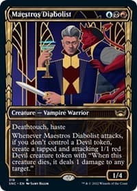 Maestros Diabolist (Showcase) - Streets of New Capenna - Magic: The Gathering card
