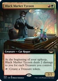 Black Market Tycoon (Extended Art) - Streets of New Capenna - Magic: The Gathering card