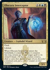 Obscura Interceptor - Streets of New Capenna - Magic: The Gathering card