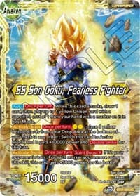 Son Goku // SS Son Goku, Fearless Fighter - Ultimate Squad - Dragon Ball Super: Masters card