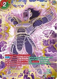 Vegeta, Proud Warrior (SPR) - Ultimate Squad - Dragon Ball Super: Masters card