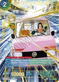 Android 17 & Android 18, Team-Up Attack (SPR) - Ultimate Squad - Dragon Ball Super: Masters card