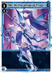 Rei, On the Wings of Truth - Standup Diva - WIXOSS card