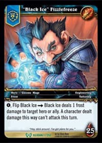 "Black Ice" Fizzlefreeze - The Hunt for Illidan - WoW card