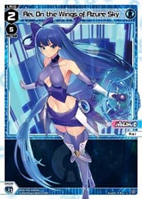 Rei, On the Wings of Azure Sky - Standup Diva - WIXOSS card