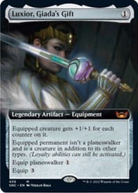Luxior, Giada's Gift (Extended Art) - Streets of New Capenna - Magic: The Gathering card