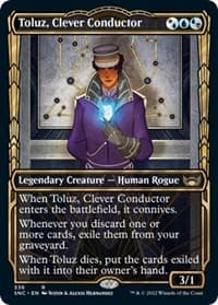 Toluz, Clever Conductor (Showcase) - Streets of New Capenna - Magic: The Gathering card