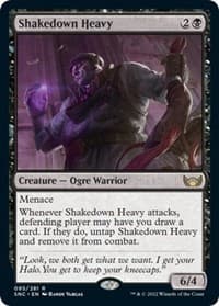 Shakedown Heavy - Streets of New Capenna - Magic: The Gathering card