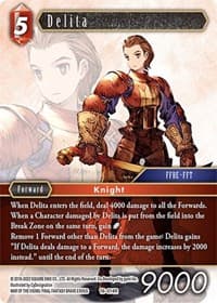 Delita - Emissaries of Light - Final Fantasy TCG card