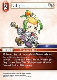 Lilty - Emissaries of Light - Final Fantasy TCG card