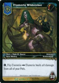 Elumeria Wildershot - The Hunt for Illidan - WoW card