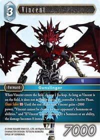 Vincent - Emissaries of Light - Final Fantasy TCG card