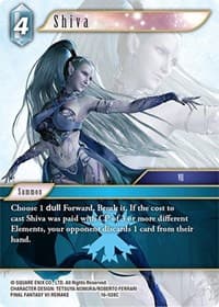 Shiva - Emissaries of Light - Final Fantasy TCG card