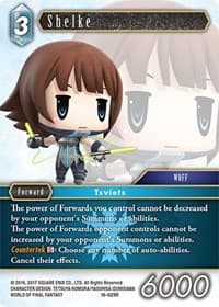Shelke - Emissaries of Light - Final Fantasy TCG card
