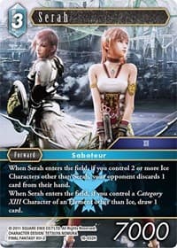 Serah - Emissaries of Light - Final Fantasy TCG card