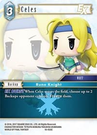 Celes EX - Emissaries of Light - Final Fantasy TCG card