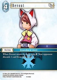 Devout - Emissaries of Light - Final Fantasy TCG card