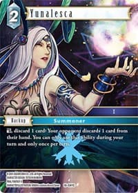 Yunalesca - Emissaries of Light - Final Fantasy TCG card