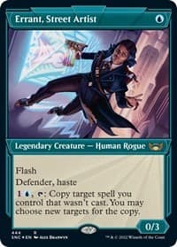 Errant, Street Artist (Showcase) (Foil Etched) - Streets of New Capenna - Magic: The Gathering card
