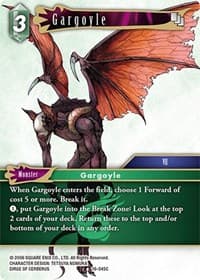 Gargoyle - Emissaries of Light - Final Fantasy TCG card