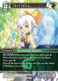 Sherlotta EX - Emissaries of Light - Final Fantasy TCG card