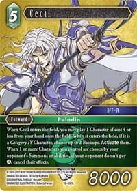 Cecil - Emissaries of Light - Final Fantasy TCG card
