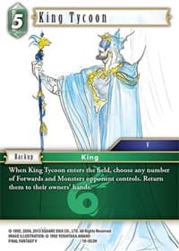 King Tycoon - Emissaries of Light - Final Fantasy TCG card