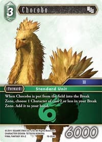 Chocobo - Emissaries of Light - Final Fantasy TCG card