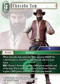 Chocobo Sam - Emissaries of Light - Final Fantasy TCG card