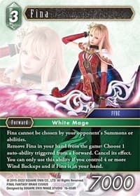 Fina - Emissaries of Light - Final Fantasy TCG card