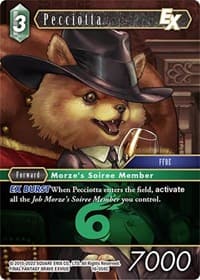 Pecciotta EX - Emissaries of Light - Final Fantasy TCG card