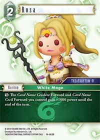 Rosa - Emissaries of Light - Final Fantasy TCG card