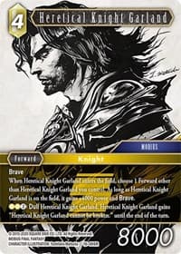 Heretical Knight Garland - Emissaries of Light - Final Fantasy TCG card