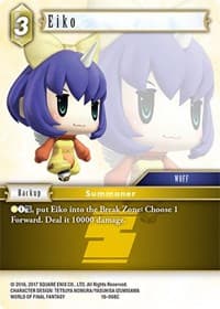 Eiko - Emissaries of Light - Final Fantasy TCG card