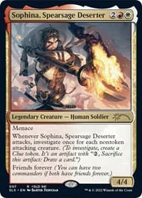 Sophina, Spearsage Deserter - SLX Cards - Magic: The Gathering card