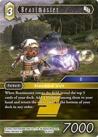 Beastmaster - Emissaries of Light - Final Fantasy TCG card