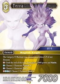 Terra - Emissaries of Light - Final Fantasy TCG card